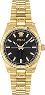 Versace Millenyium Goldtone Bracelet Watch, 32mm