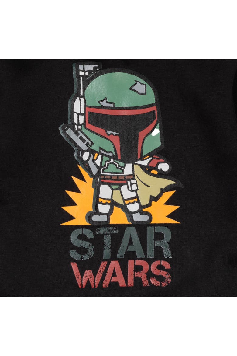 Boba Fett Pullover Hoodie, Alternate, color, Boba Fett Black