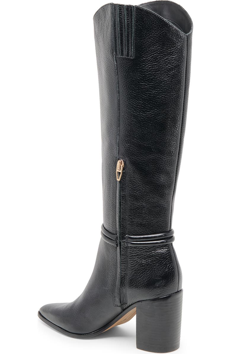 Dolce Vita Tarren Knee High Boot, Alternate, color, Black Leather