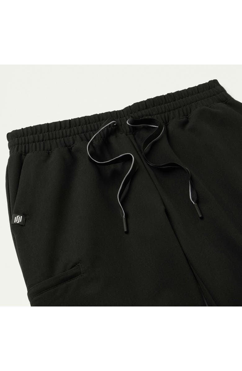 JAANUU Jace Women's 7-Pocket Skinny Scrub Jogger, Alternate, color, Black