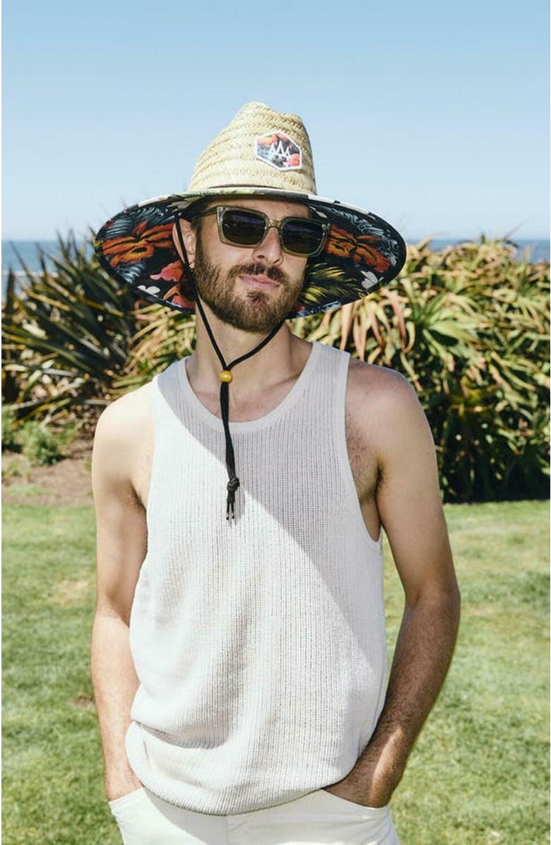 Hemlock Kailua Straw Lifeguard Hat, Alternate, color, 