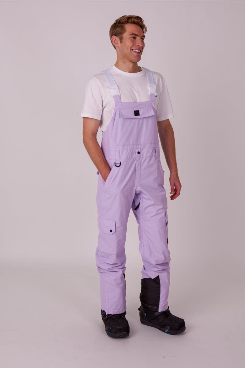 Yeh Man Bib Pant - Lavender, Alternate, color, Lavender