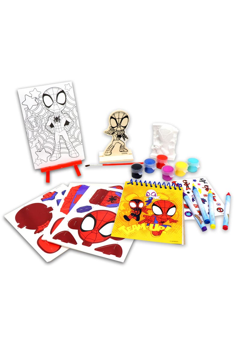 Tara Toys 5 In 1 Creativity Tub Spidey & His Amazing Friends Ages 3+, Alternate, color, Multicolored