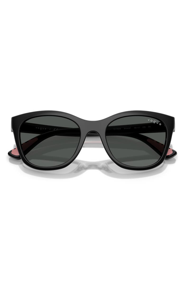 VOGUE Kids' 46mm Small Phantos Sunglasses, Alternate, color, Black