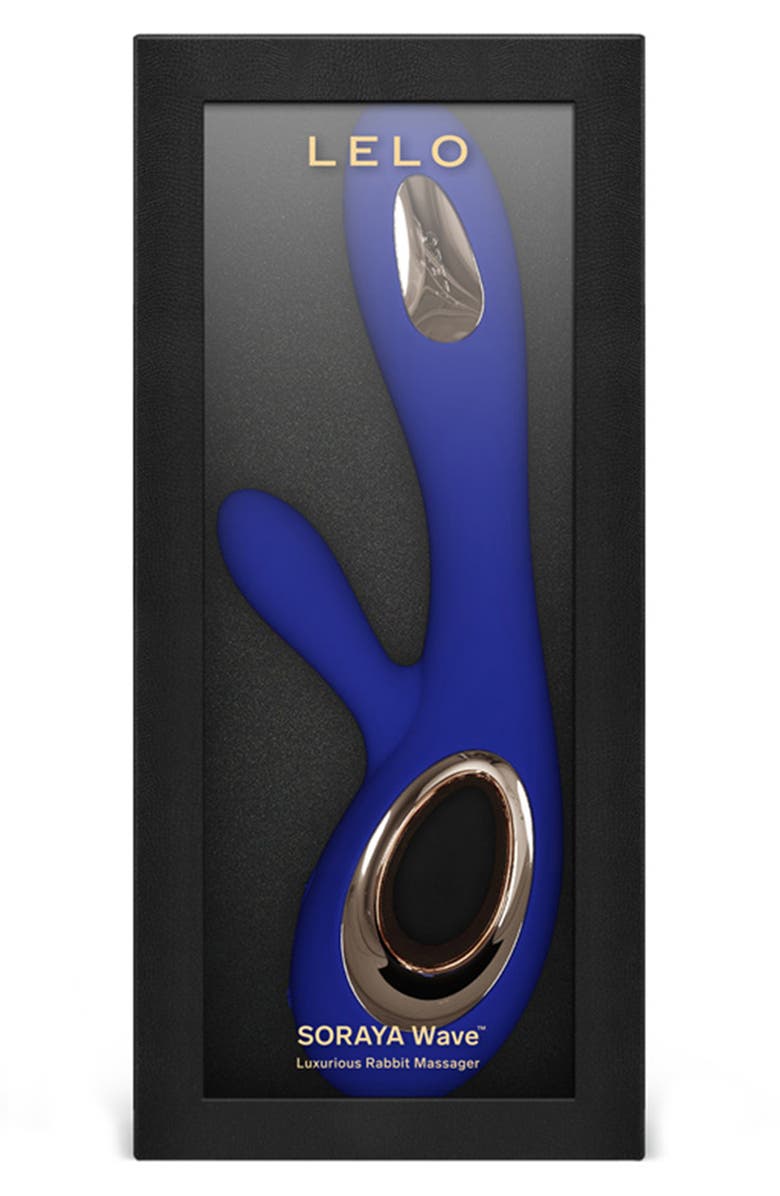 LELO Soraya Wave Dual Stimulator, Alternate, color, Midnight Blue
