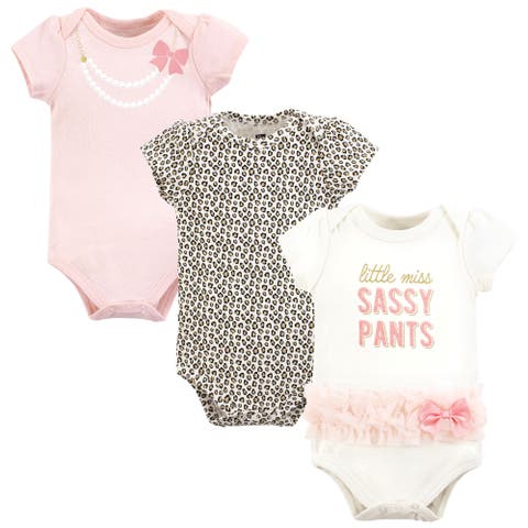 Cotton Bodysuits 3-Pack (Baby)
