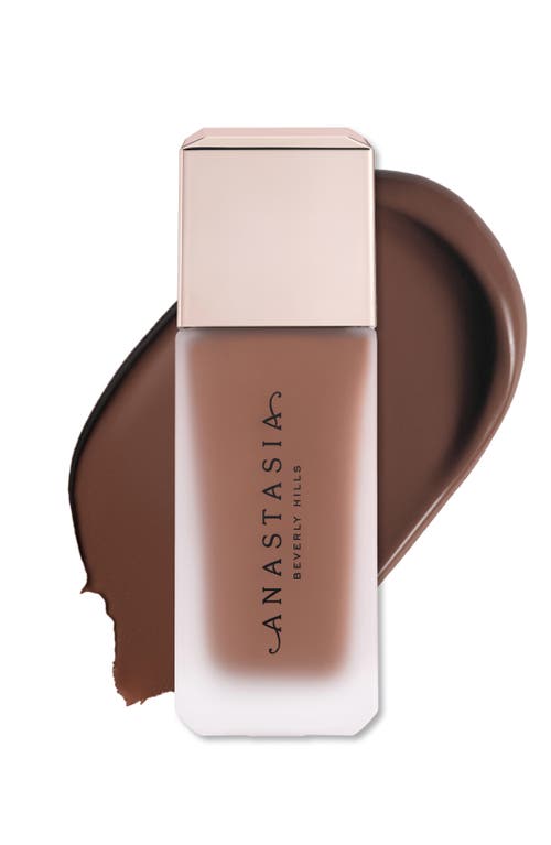 Anastasia Beverly Hills Impeccable Blurring Second-skin Matte Foundation In 7.5n Deep Neutral Red