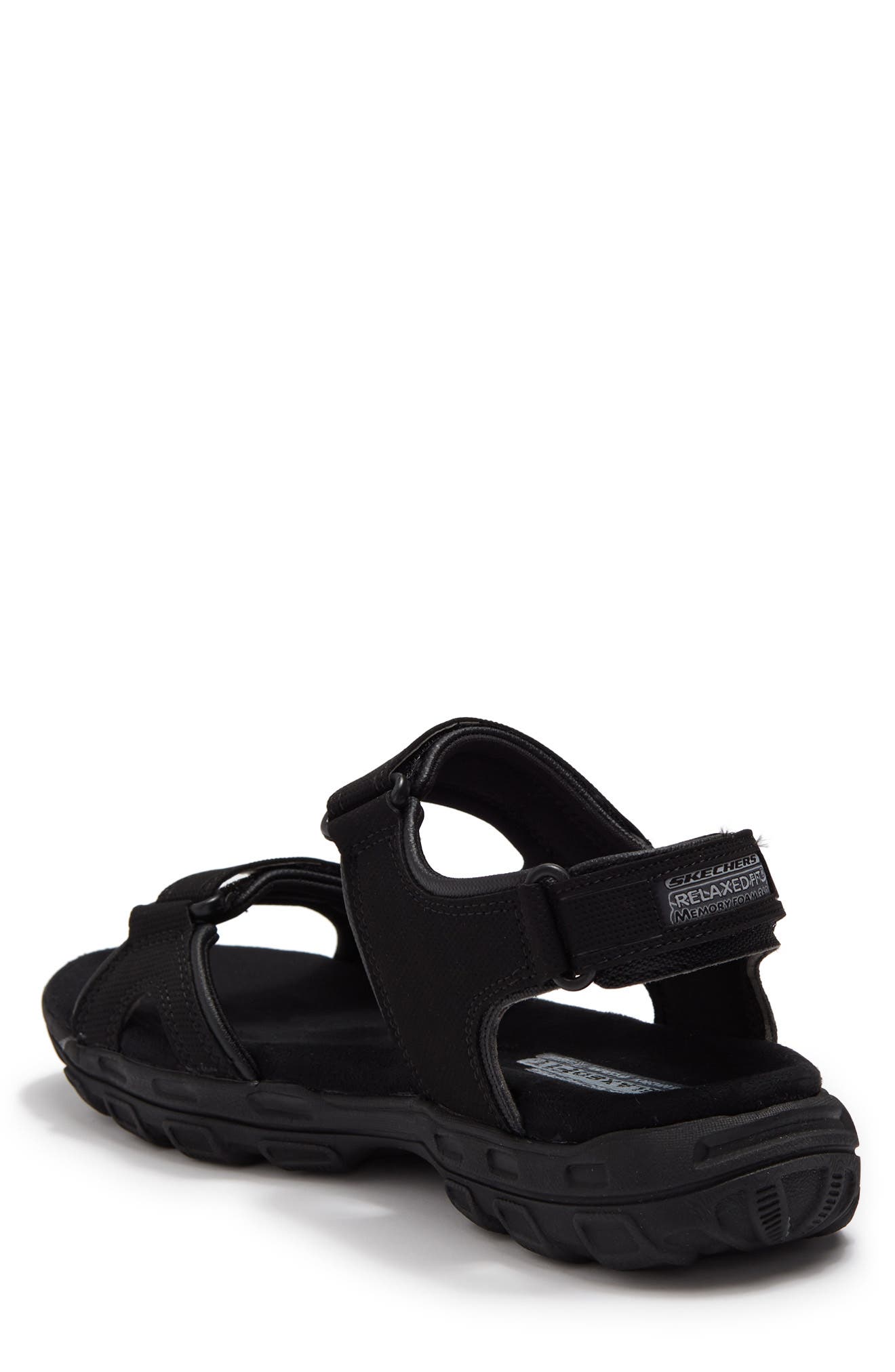 SKECHERS Gander-Louden Sandal, Alternate, color, Blk