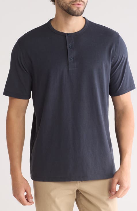 Short Sleeve Henley