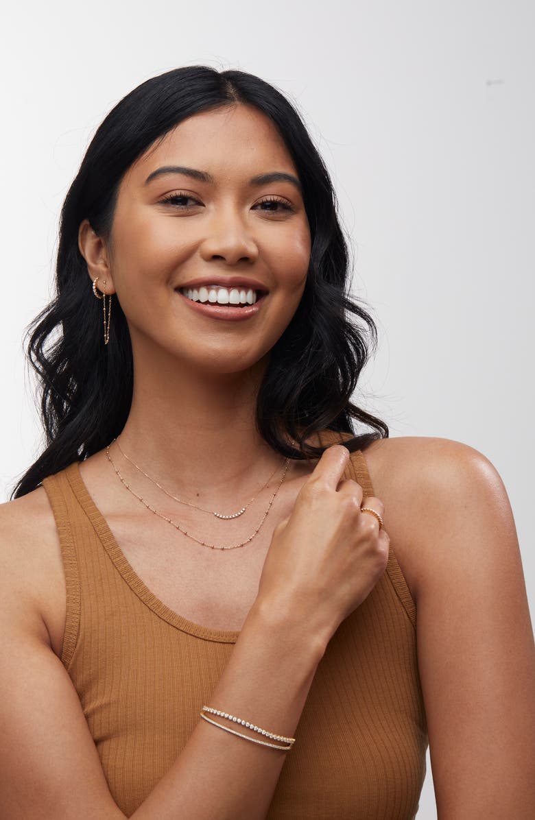 Bony Levy Liora Half Eternity Diamond Stacking Ring, Alternate, color,