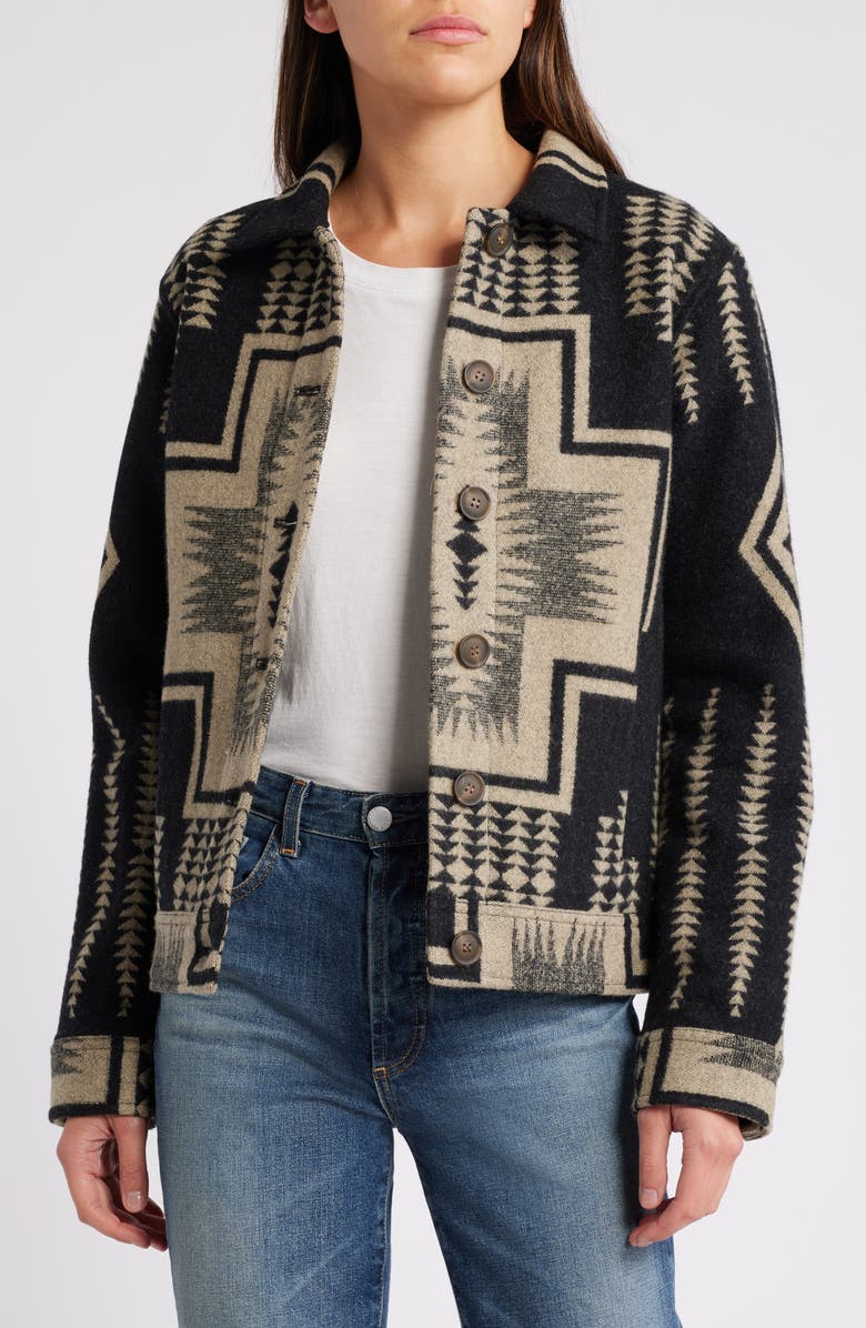 Pendleton Willa Virgin Wool Jacket, Alternate, color, 