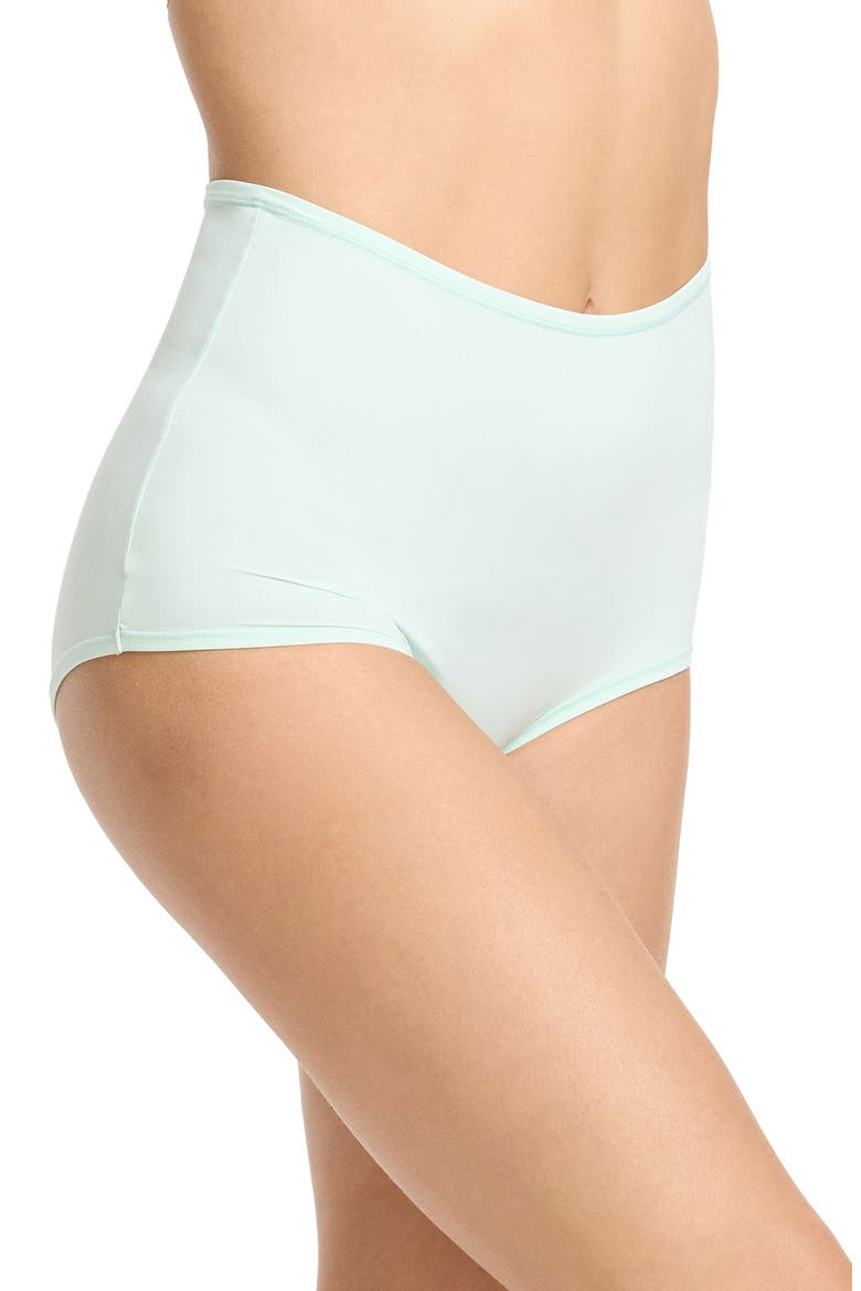 YourFit™ High Waist Briefs, Alternate, color, CRYSTAL CLEAR BLUE