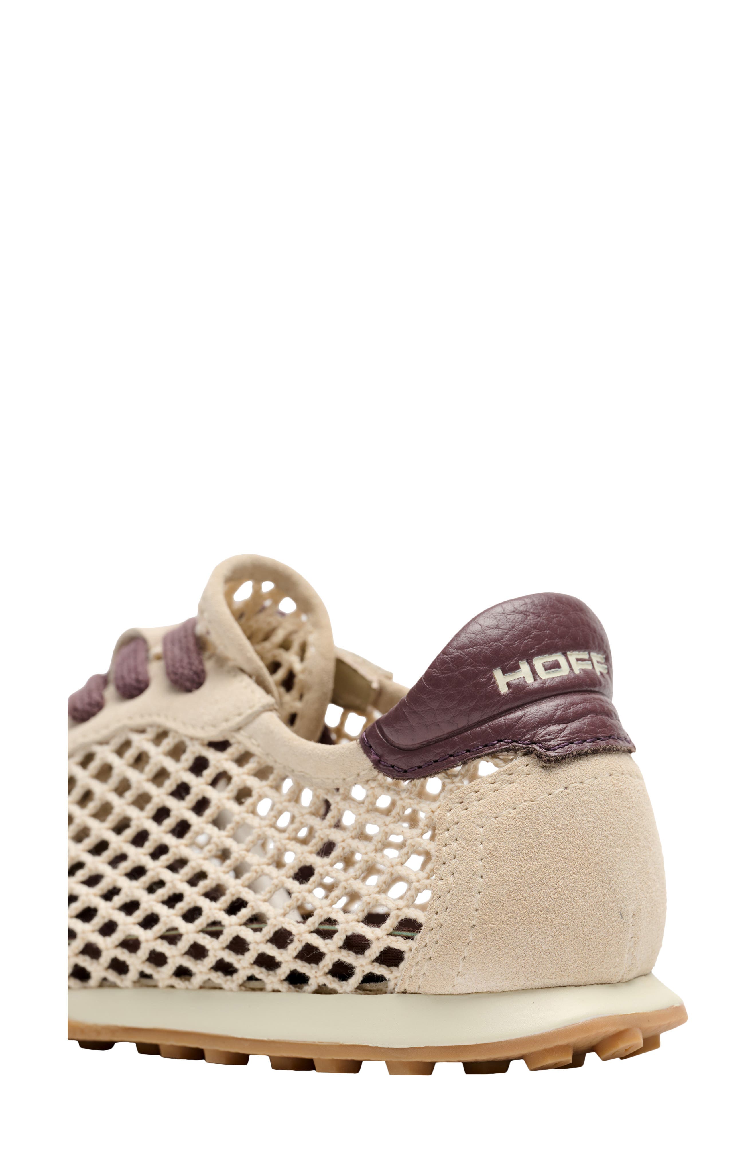 Bridge Fishnet Sneaker, Alternate, color, OFF WHITE