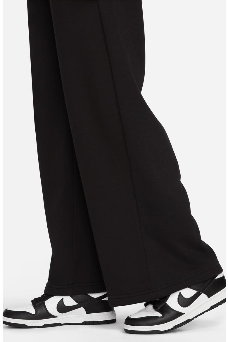 Club Fleece Sweatpants, Alternate, color, BLACK/WHITE