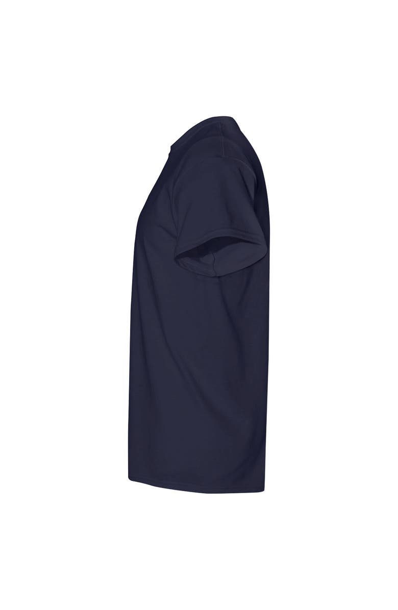 Star Wars: The Mandalorian and Grogu Men's Star Wars The Mandalorian and Grogu The Child And Friends Collage  Graphic T-Shirt, Alternate, color, Navy Blue