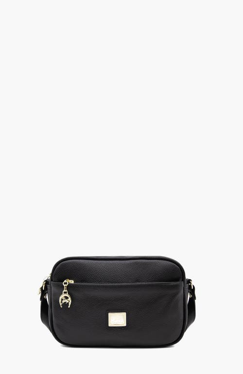 Cavalinho Muse Pebbled Leather Crossbody Bag 511 in Black at Nordstrom