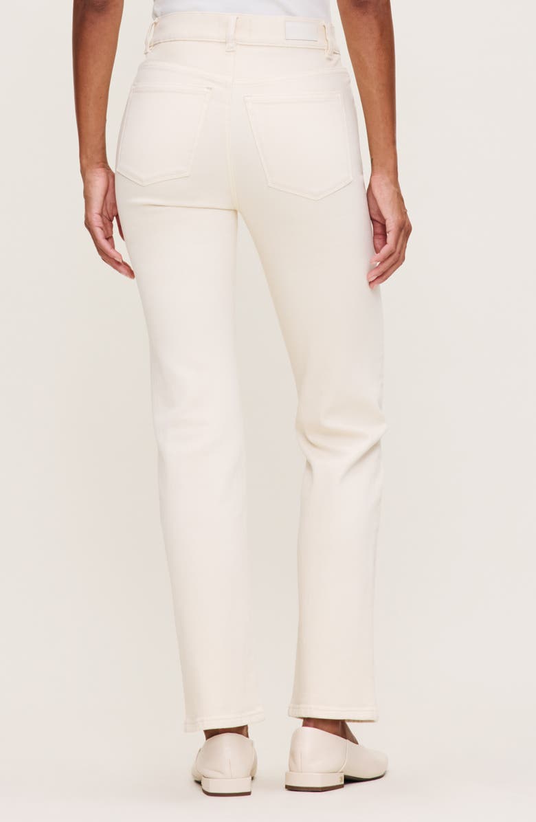 DL1961 Halle Straight Instasculpt<sup>™</sup> High Rise Jeans, Alternate, color, Ecru
