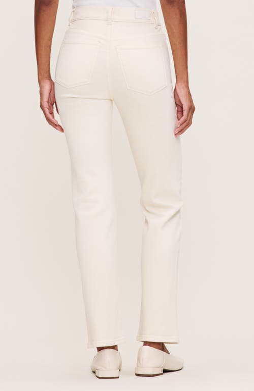 Dl1961 Dl 1961 Halle High Rise Straight Leg Instasculpt Jeans In Ecru In Neutral