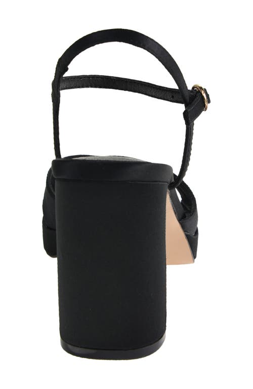 Chinese Laundry Gracie Ankle Strap Platform Sandal In Black