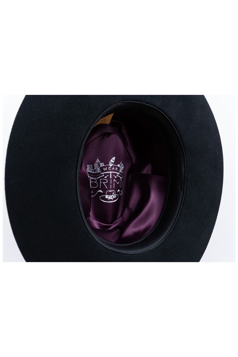 44 Bandana Bow Fedora, Alternate, color, BLACK