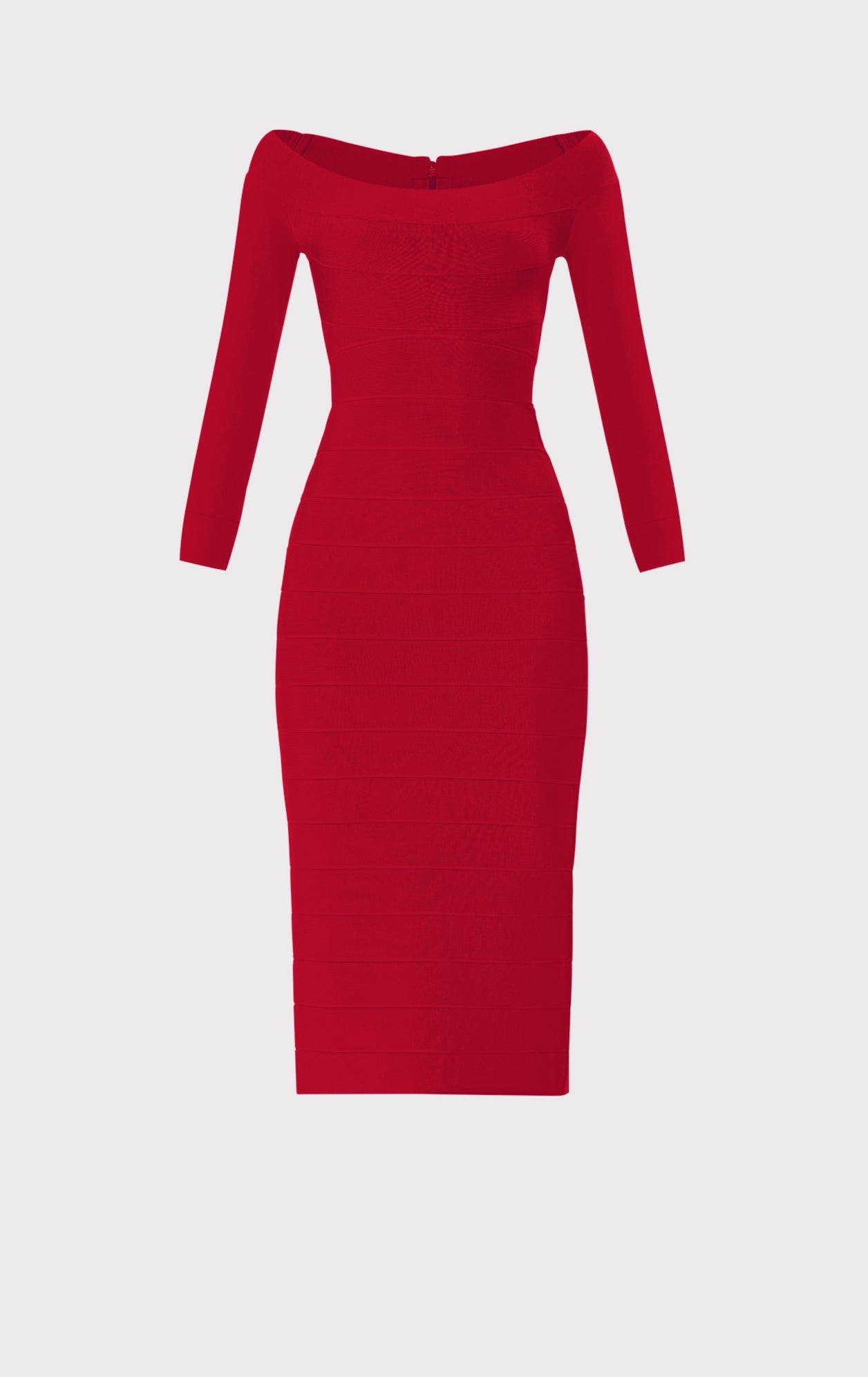 Icon Scoop Neck Midi Dress - image 2
