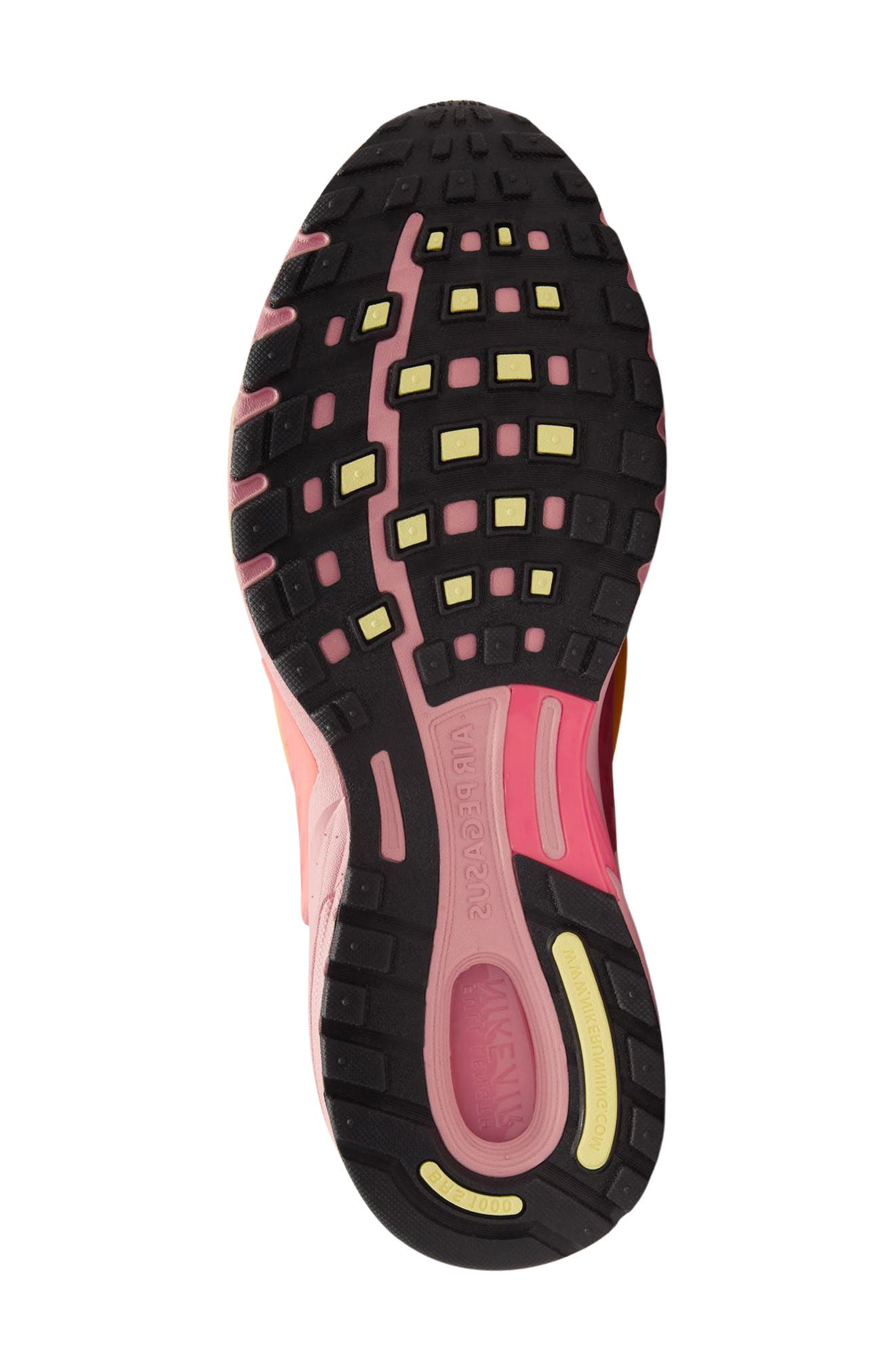Air Pegasus Wave Sneaker, Alternate, color, 501 AMYTNT/SFTYEL