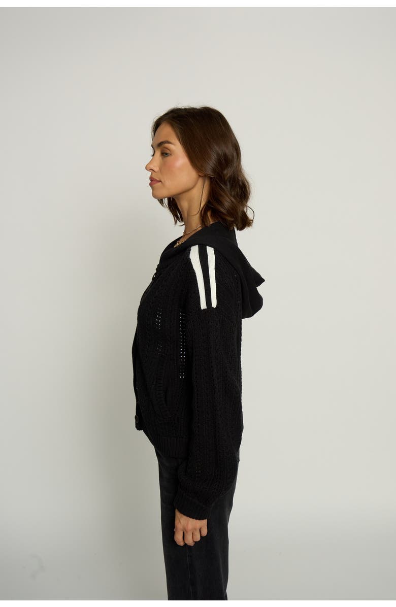 Central Park West Sweater Bomber, Alternate, color, 