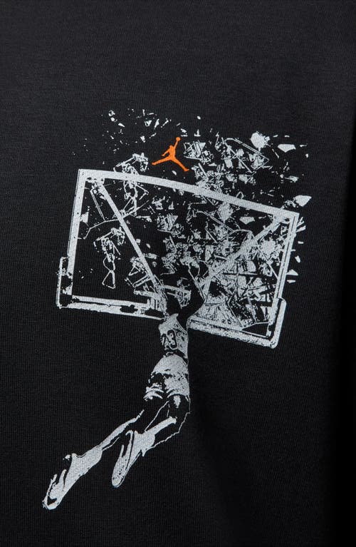 Jordan Brooklyn Oversize Hoodie In Multi