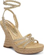 Sam Edelman Mindie Espadrille Ankle Strap Platform Wedge Sandal