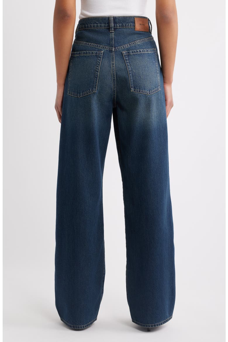 Taylor Relaxed Barrel High Rise HIGHLUXE™ Jeans, Alternate, color, KENSINGTON
