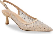CHASE AND CHLOE Pointed Toe Slingback Pump