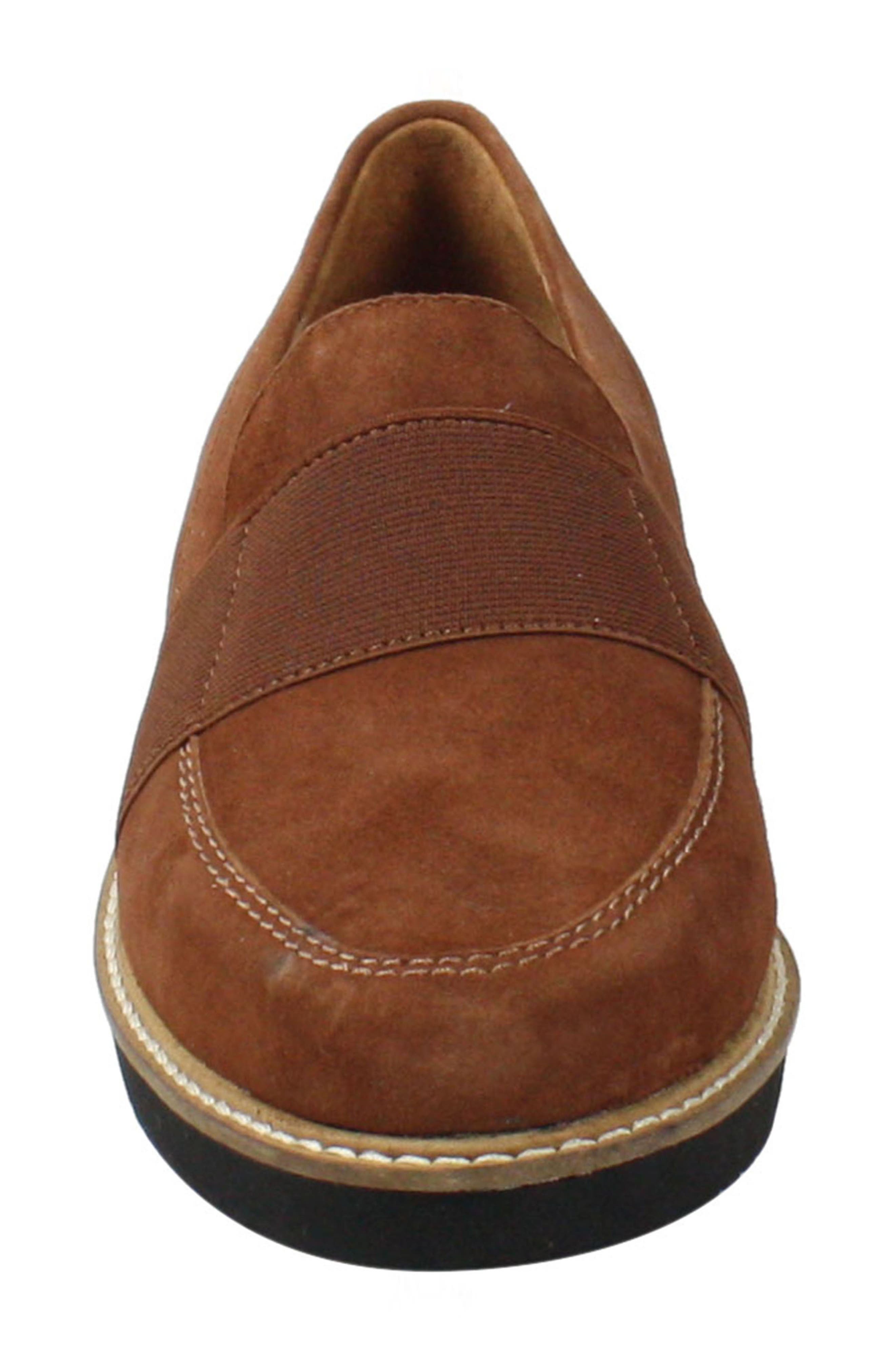 Xanthus Loafer, Alternate, color, BRANDY SUEDE