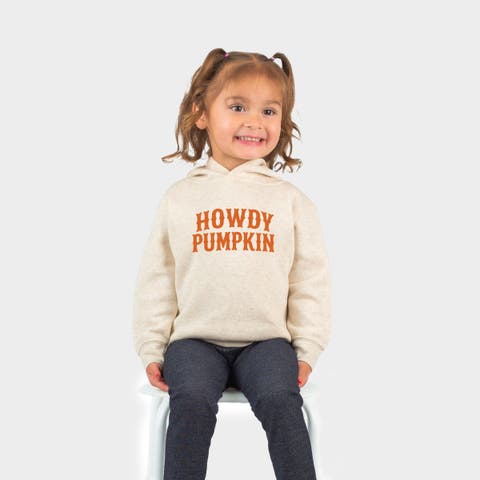 Howdy Pumpkin Western Toddler Hoodie