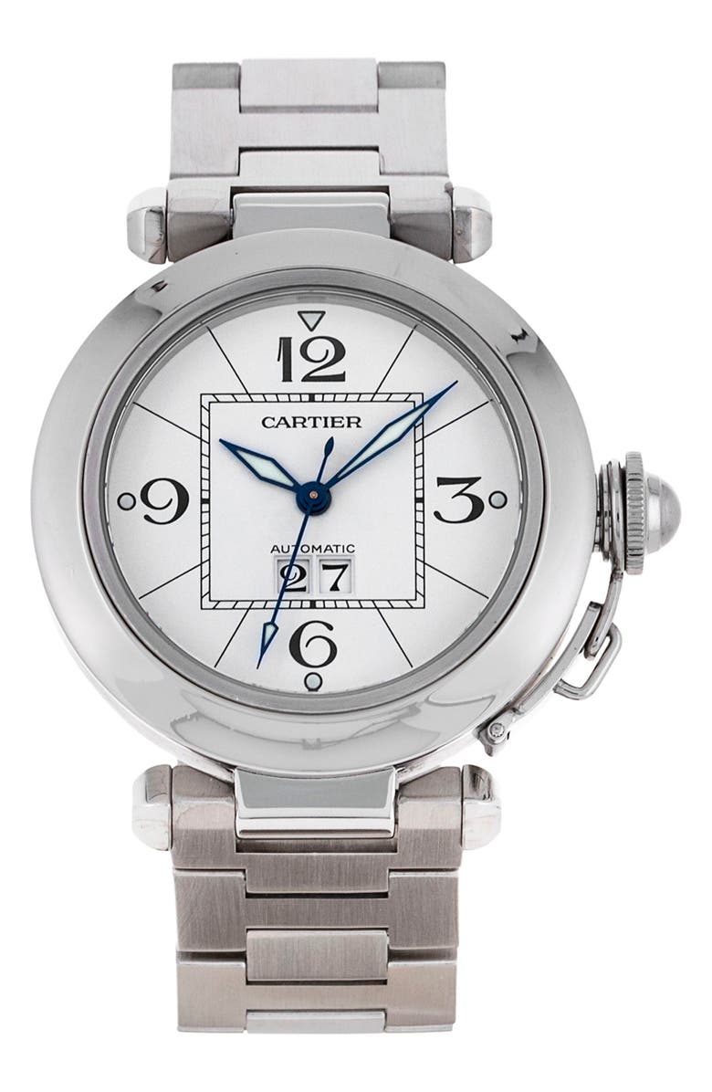 Watchfinder & Co. Cartier Preowned Pasha Bracelet Watch, 35mm, Main, color, 