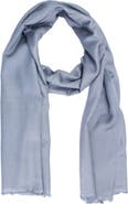 SAACHI Cashmere Silk Eyelash Fringe Scarf