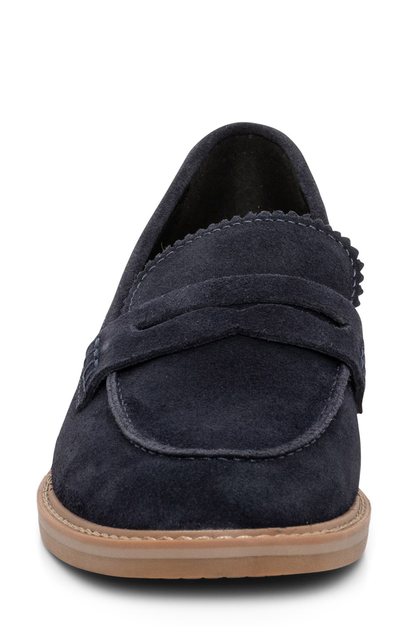 Kalendra Penny Loafer, Alternate, color, OCEAN