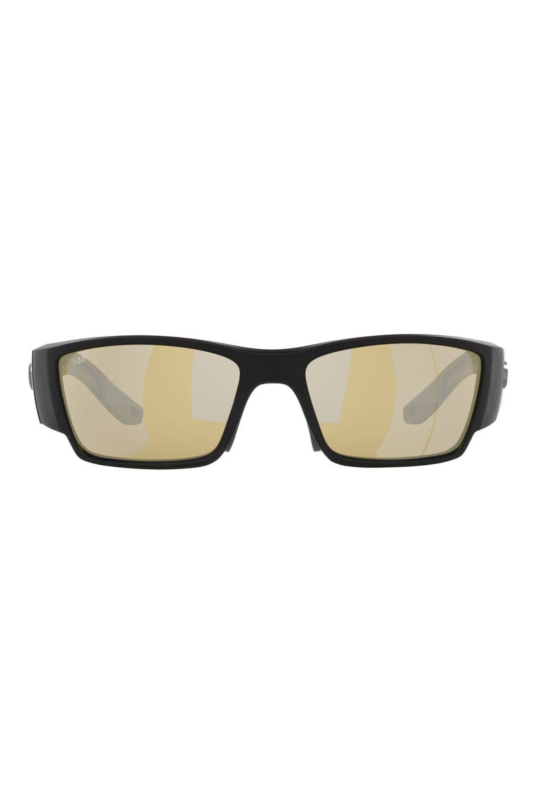 Corbina Pro 61mm Rectangular Sunglasses, Main, color, SILVER