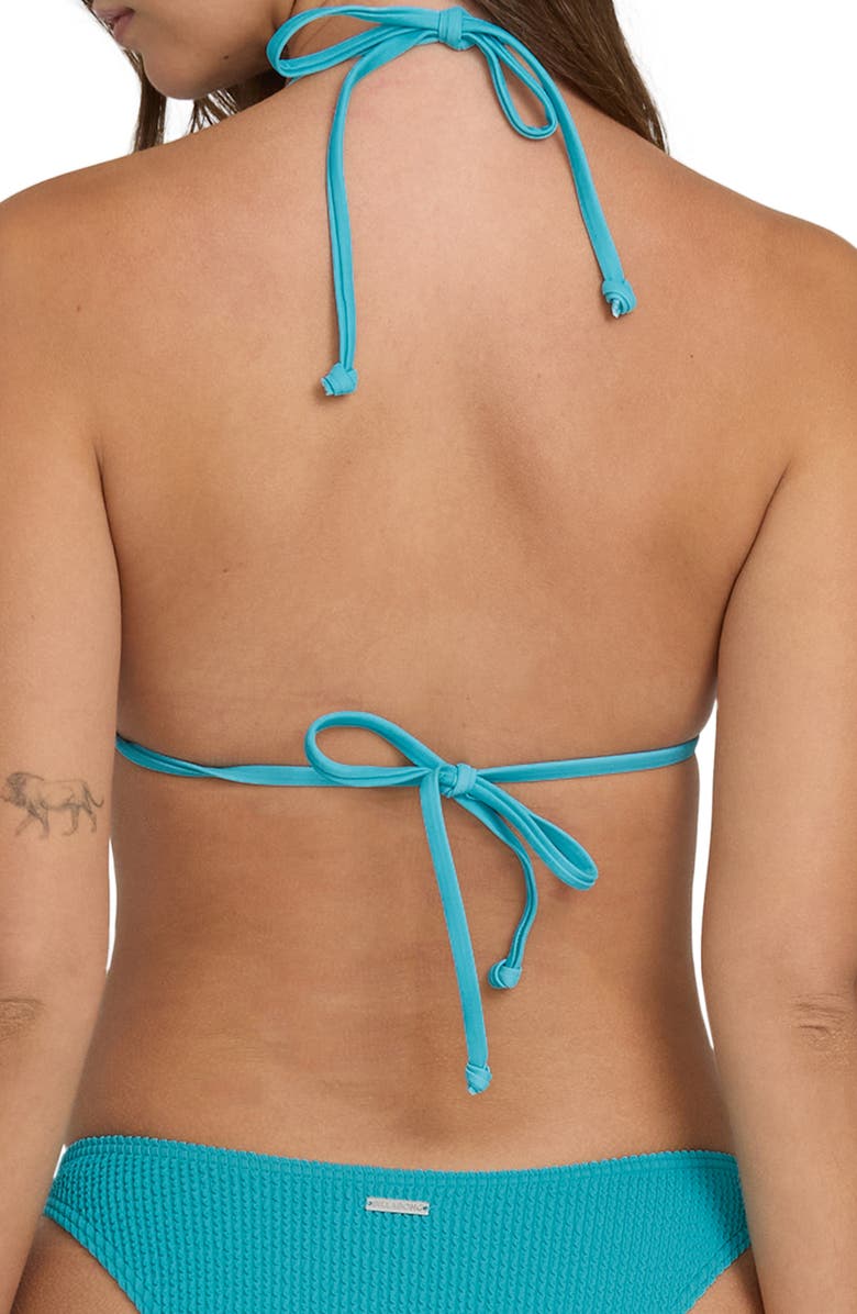 Billabong Summer Hi Remi Slider Triangle Bikini Top, Alternate, color, Bright Marine