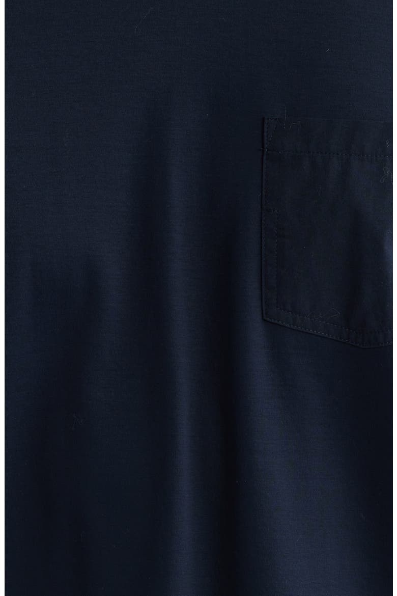 Solid Reworked Slim Fit T-Shirt, Alternate, color, NAVY