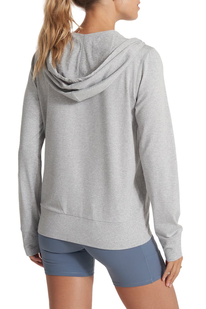 Halo Performance Hoodie 2.0, Alternate, color, PALE GREY HEATHER