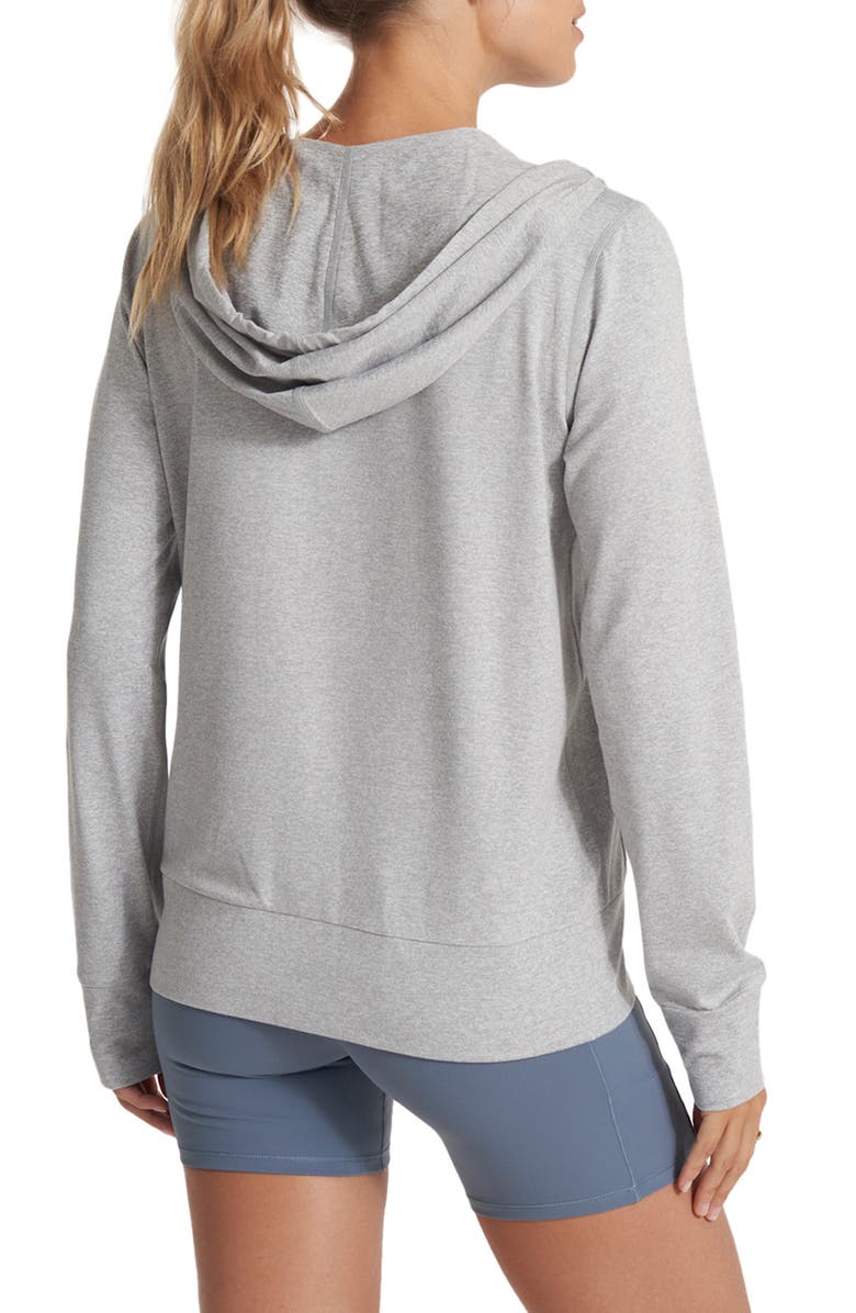 Vuori Halo Performance Hoodie 2.0, Alternate, color, Pale Grey Heather