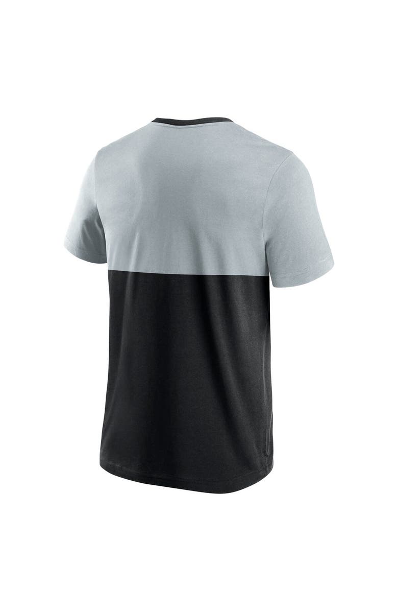 FANATICS Men's Fanatics Branded Black/Gray Paris 2024 Summer Paralympics Edge Depth Outline Panel T-Shirt, Alternate, color,