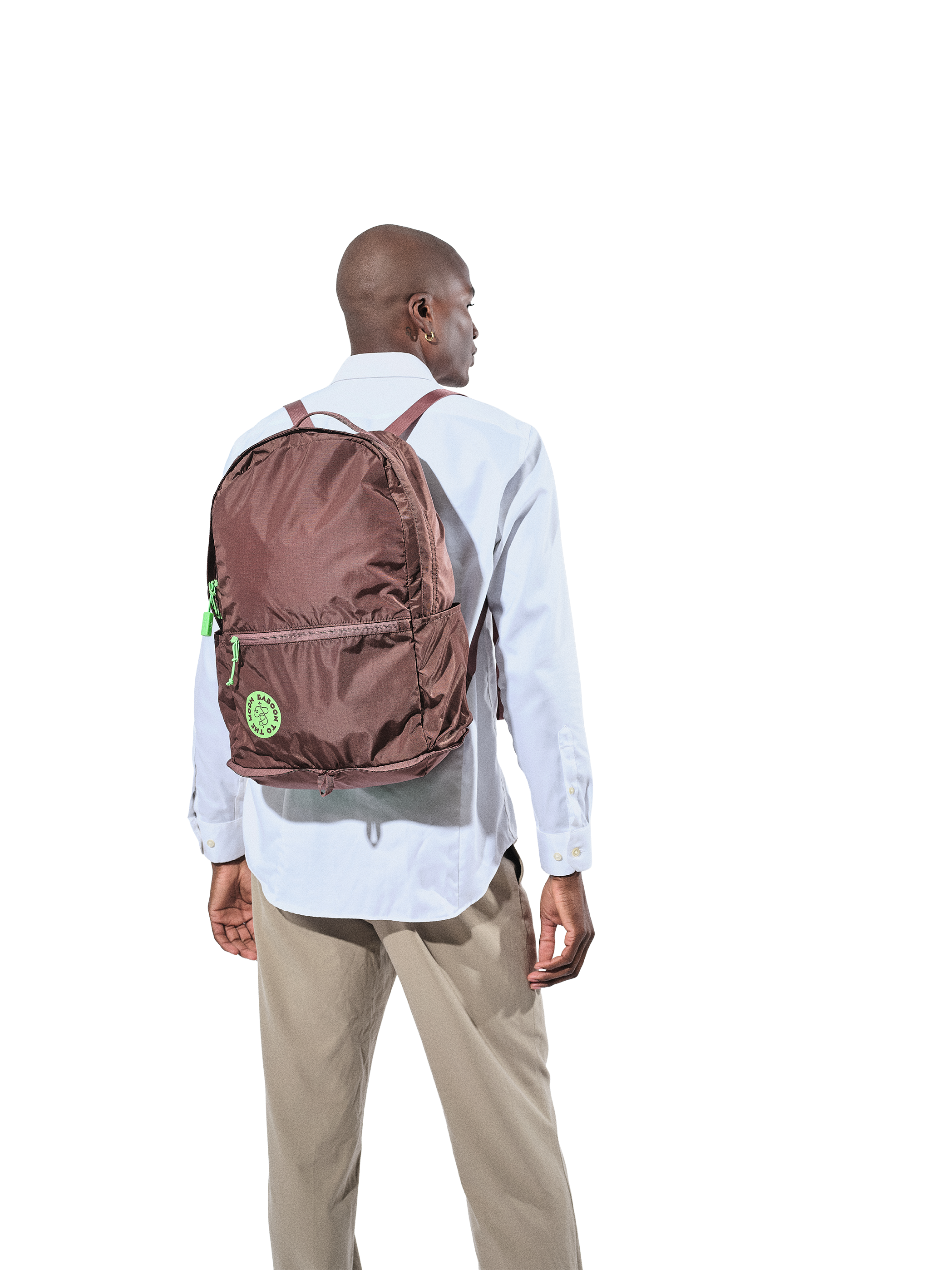 Baboon to the Moon Packable Backpack, Alternate, color, Mint Chip