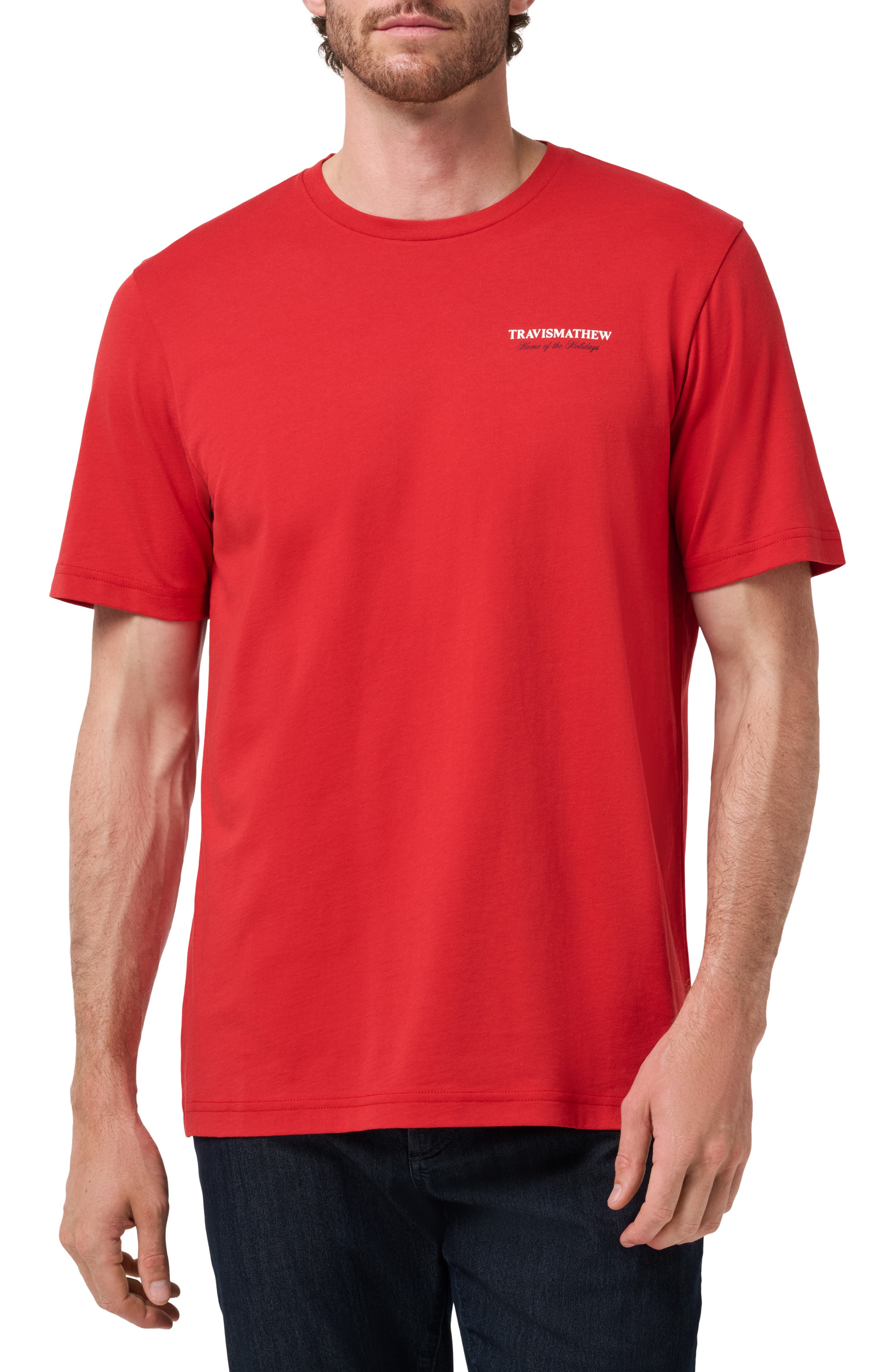 TravisMathew Present Stack Graphic T-Shirt (Men) | Nordstrom