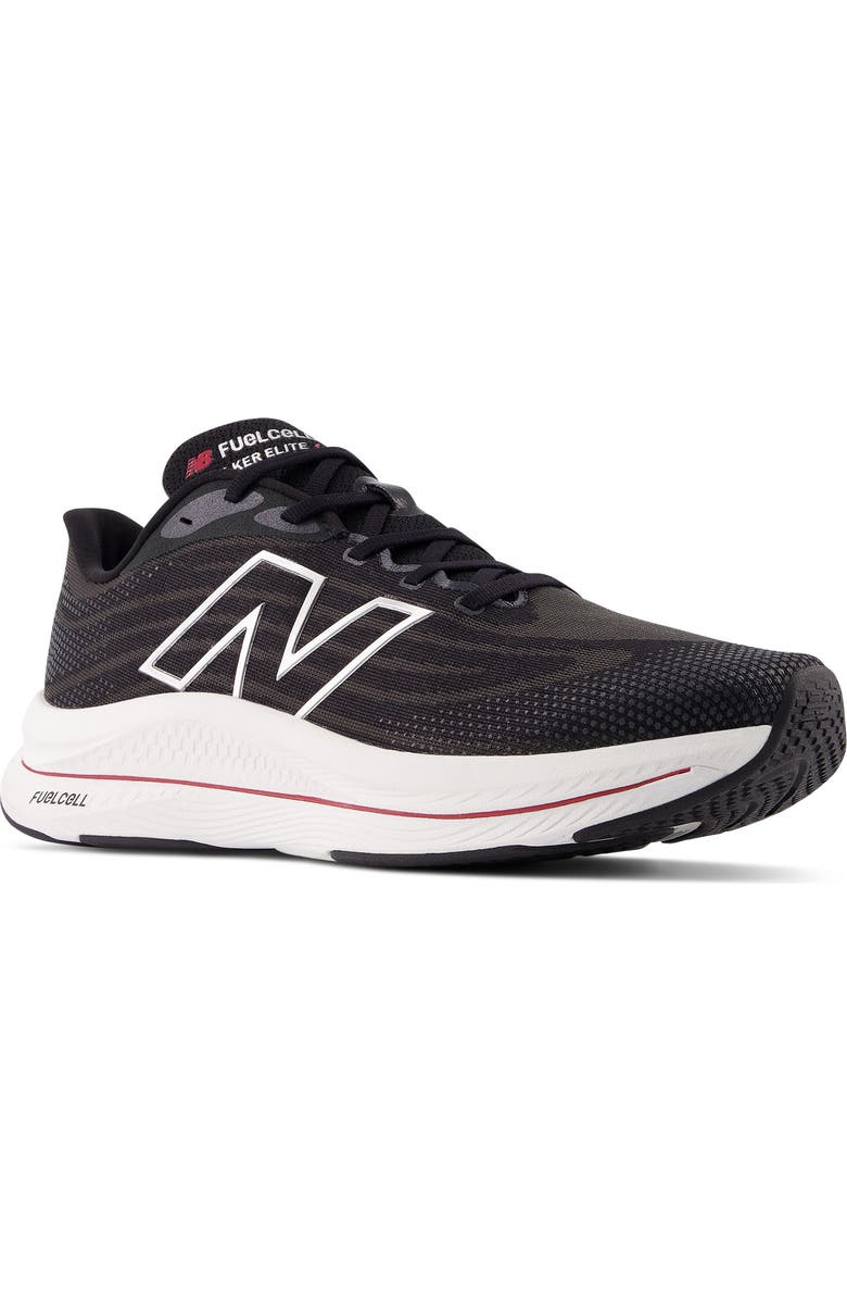 New Balance FuelCell Walker Elite Sneaker, Main, color, Black/ Team Red
