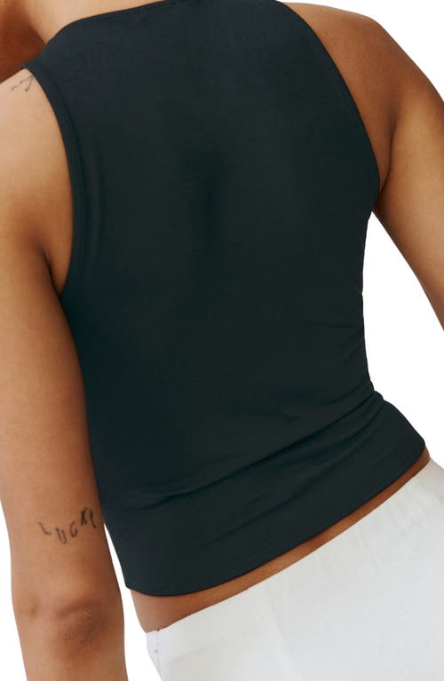 Reformation Bowie V-neck Tank In Black