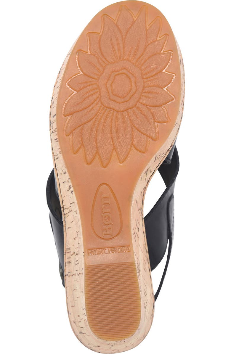 Børn Sami Cork Wedge Sandal, Alternate, color,