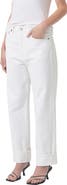 AGOLDE Fran High Waist Wide Straight Leg Jeans