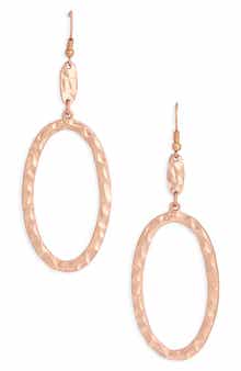 Karine Sultan Oval Drop Earrings