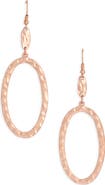 Karine Sultan Oval Drop Earrings